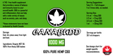 Hemp CBD Tincture - 1000MG - 30ML