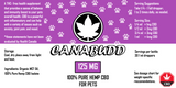 Hemp CBD Pet Tincture - 125MG - 30ML