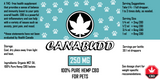 Hemp CBD Pet Tincture - 250MG - 30ML