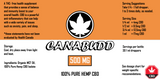 Hemp CBD Tincture - 500MG - 30ML
