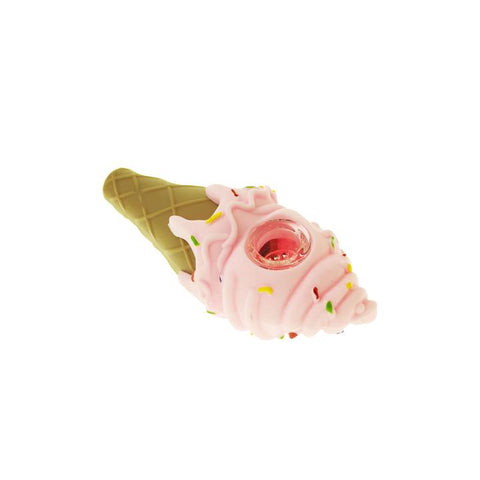 Silicone Ice Cream Pipe - Pink
